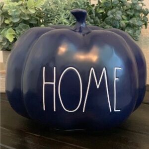 Rae Dunn Blue Home Pumpkin Decor